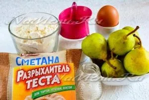 Шарлотка з грушами, рецепт з фото крок за кроком в духовці (яйця) Шарлотка з грушами, рецепт з фото крок за кроком в духовці