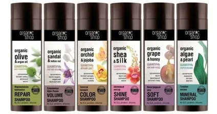 Шампунь organic shop - ефективний засіб для волосся від українського виробника (organic) Шампунь organic shop - ефективний засіб для волосся від українського виробника