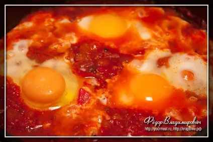 Шакшука, домашні рецепти (цибуля) Шакшука, домашні рецепти