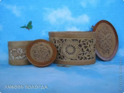 Шемогодськая прорізна береста, країна майстрів (Шемогодськая) Шемогодськая прорізна береста, країна майстрів