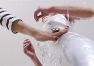 Скульптура з скотча від Діани Балашової (скотча) Скульптура з скотча від Діани Балашової