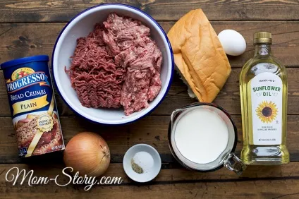 Соковиті котлети зі змішаного фаршу - рецепт з покроковими фото (змішаного) Соковиті котлети зі змішаного фаршу - рецепт з покроковими фото