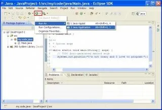 Створення java проекту в eclipse ide, статті про програмне забезпечення