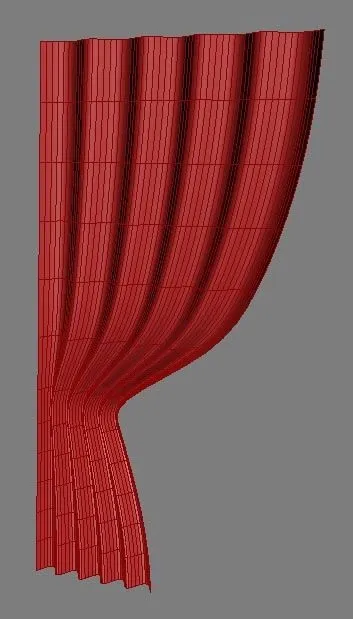 Створення штор в 3d max