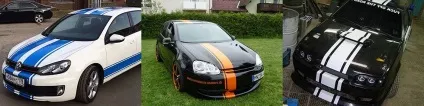 Спортивні смуги на авто (авто) Спортивні смуги на авто