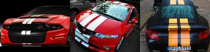 Спортивні смуги на авто (авто) Спортивні смуги на авто