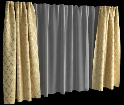 Створення штор в 3ds max за допомогою cloth (штор) Створення штор в 3ds max за допомогою cloth