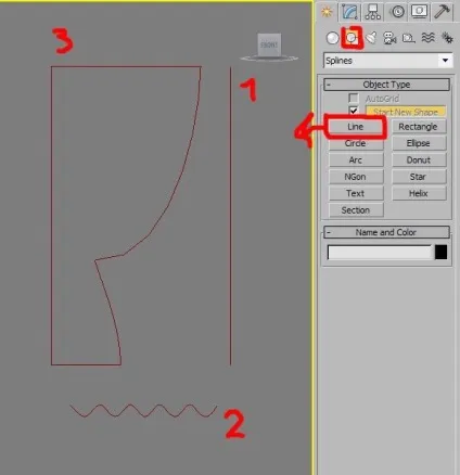 Створення штор в 3d max