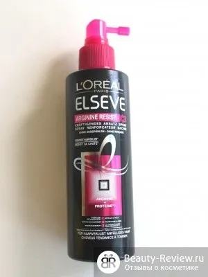 Спрей для волосся l oreal elseve arginine resist або сила аргініну, відгуки про косметику (oreal) Спрей для волосся l oreal elseve arginine resist або сила аргініну, відгуки про косметику