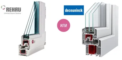 Порівняння вікон deceuninck і rehau - який профіль краще (який) Порівняння вікон deceuninck і rehau - який профіль краще