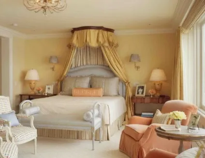 Стиль спальні ліжко з балдахіном - 70 ідей для романтиків фото (ліжко) Стиль спальні ліжко з балдахіном - 70 ідей для романтиків фото