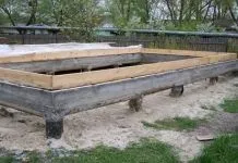 Стовпчастий фундамент для лазні вимоги і технологія установки (лазні) Стовпчастий фундамент для лазні вимоги і технологія установки