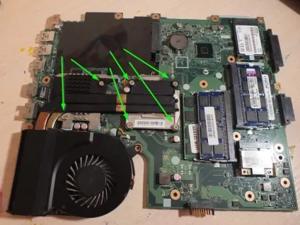 Acer v3-772g - чистка, заміна термопасти (залізо) Acer v3-772g - чистка, заміна термопасти