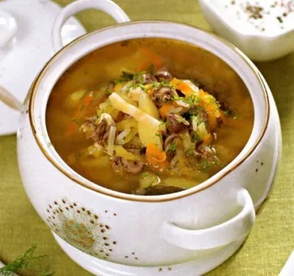 5 Рецептів супів з курячими потрошками (потрошками) 5 Рецептів супів з курячими потрошками