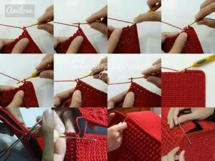 Сумка гачком попкорн - crochet modnoe vyazanie (сумка гачком) Сумка гачком попкорн - crochet modnoe vyazanie