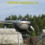 Світиться вночі флюгер