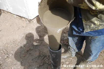 Фундамент палі своїми руками