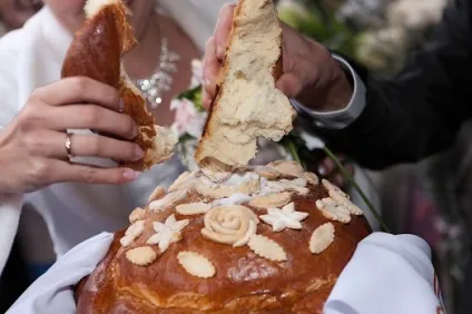 Весільний коровай своїми руками