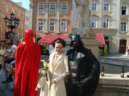 Весілля в стилі «зоряних воєн», netlore george lucas, star wars, Голлівуд, джордж лукас, зіркові (джордж) Весілля в стилі «зоряних воєн», netlore george lucas, star wars, Голлівуд, джордж лукас, зіркові