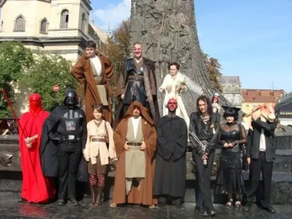 Весілля в стилі «зоряних воєн», netlore george lucas, star wars, Голлівуд, джордж лукас, зіркові (джордж) Весілля в стилі «зоряних воєн», netlore george lucas, star wars, Голлівуд, джордж лукас, зіркові