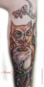 Тату замки і ключі (фото, ескізи, значення), tattoofotos (кольорові татуювання) Тату замки і ключі (фото, ескізи, значення), tattoofotos