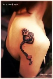 Тату замки і ключі (фото, ескізи, значення), tattoofotos (тату) Тату замки і ключі (фото, ескізи, значення), tattoofotos