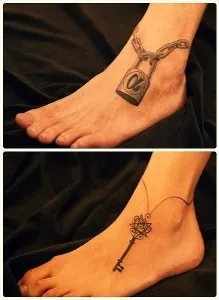 Тату замки і ключі (фото, ескізи, значення), tattoofotos (чоловічі татуювання) Тату замки і ключі (фото, ескізи, значення), tattoofotos
