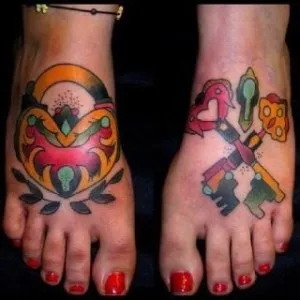 Тату замки і ключі (фото, ескізи, значення), tattoofotos (чоловічі татуювання) Тату замки і ключі (фото, ескізи, значення), tattoofotos