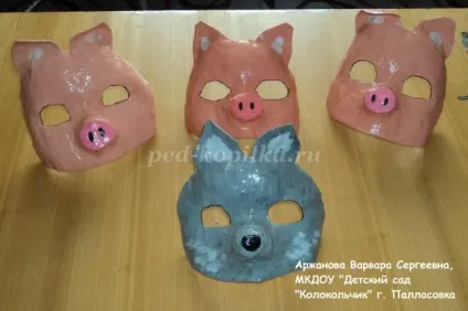 Театральна маска порося своїми руками (руками) Театральна маска порося своїми руками