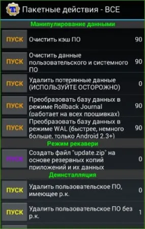 Titanium backup, як створити резервні копії на андроїд