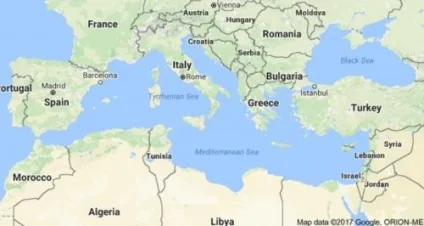 Топ-10 найбільші моря і океани на нашій планеті (море близько Оточене) Топ-10 найбільші моря і океани на нашій планеті