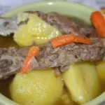 Тушковані свинячі реберця з картоплею - покроковий рецепт з фото (реберця) Тушковані свинячі реберця з картоплею - покроковий рецепт з фото