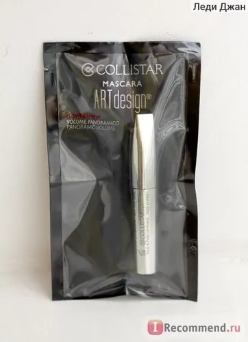 Туш для вій collistar mascara art design panoramic volume - «новинка! Дуже гідна туш з