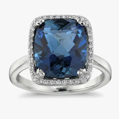 Три відтінки синього топази sky blue, swiss blue і london blue - jewellery mag