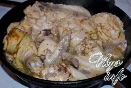 Тушкована курка з чорносливом і курагою рецепт з фото (тушкована) Тушкована курка з чорносливом і курагою рецепт з фото