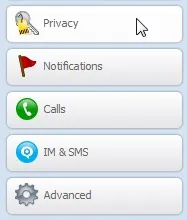 Управління аккаунтом skype