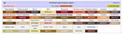 Умбра - це який колір