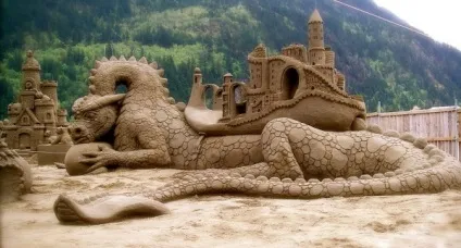 Дивовижні пісочні скульптури, світ сучасного мистецтва (скульптури) Дивовижні пісочні скульптури, світ сучасного мистецтва