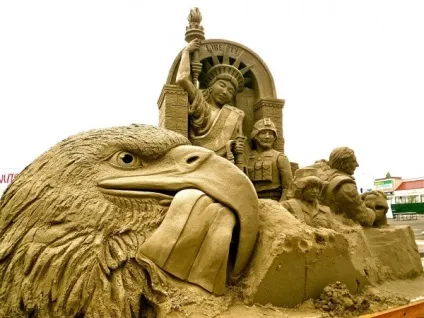 Дивовижні пісочні скульптури, світ сучасного мистецтва (мистецтва) Дивовижні пісочні скульптури, світ сучасного мистецтва