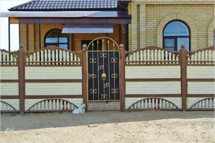 Установка бетонної огорожі своїми руками (установка бетонного паркану своїми руками) Установка бетонної огорожі своїми руками