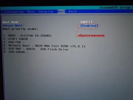Установка linux на ноутбук з uefi (флешки) Установка linux на ноутбук з uefi