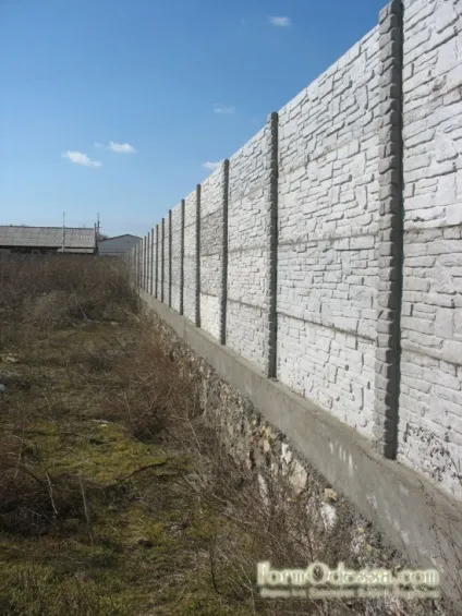 Встановлення огорожі з декоративного бетону - 23 червень 2015 - будинок і ділянку своїми руками (установка) Встановлення огорожі з декоративного бетону - 23 червень 2015 - будинок і ділянку своїми руками