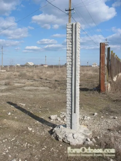 Встановлення огорожі з декоративного бетону - 23 червень 2015 - будинок і ділянку своїми руками (установка) Встановлення огорожі з декоративного бетону - 23 червень 2015 - будинок і ділянку своїми руками