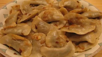 Вареники з грибами