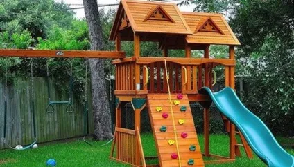 Пристрій дитячого майданчика на дачі своїми руками фото, як зробити пісочницю, гірку, гойдалки - my (дачі) Пристрій дитячого майданчика на дачі своїми руками фото, як зробити пісочницю, гірку, гойдалки - my