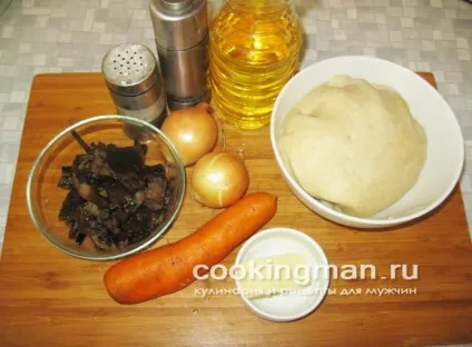 Вареники з грибами - кулінарія для чоловіків (вареники) Вареники з грибами - кулінарія для чоловіків