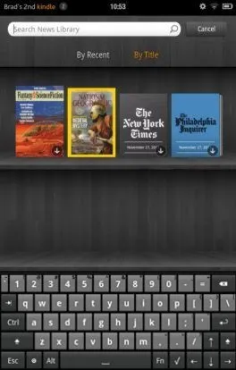 Amazon kindle fire