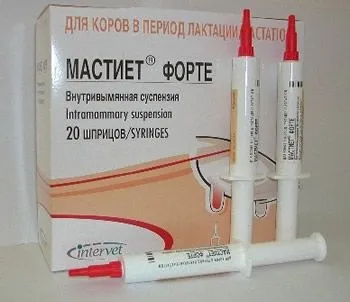 Ветеринарний препарат мастіет форте (мастіет) Ветеринарний препарат мастіет форте