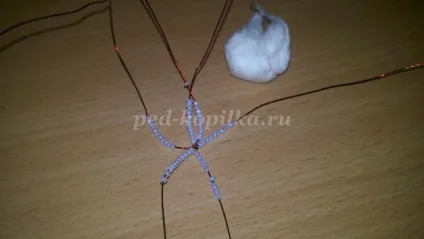 Гілочка верби з бісеру