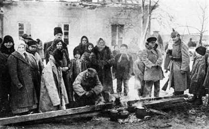 Велике відступ російської армії - російська планета